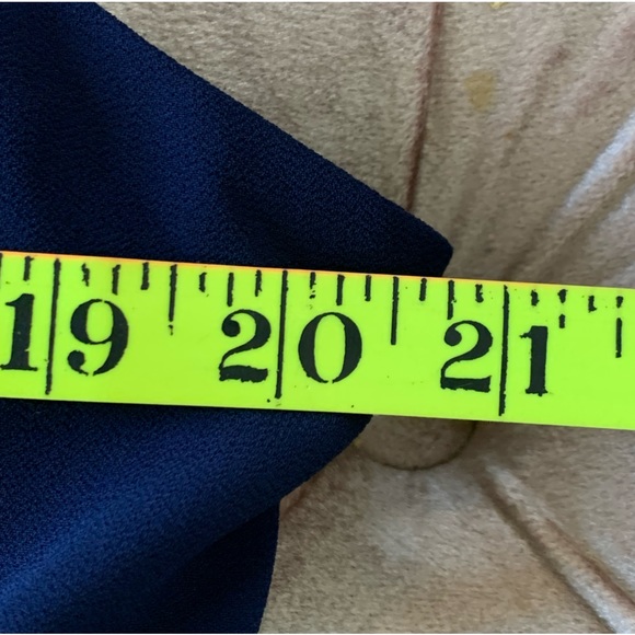 Modcloth | Spaghetti Straps | Navy | Micro Pleated | SZ XL - Picture 13 of 14